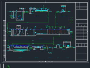 污水處理廠MSBR工藝全套CAD圖紙設(shè)計解析